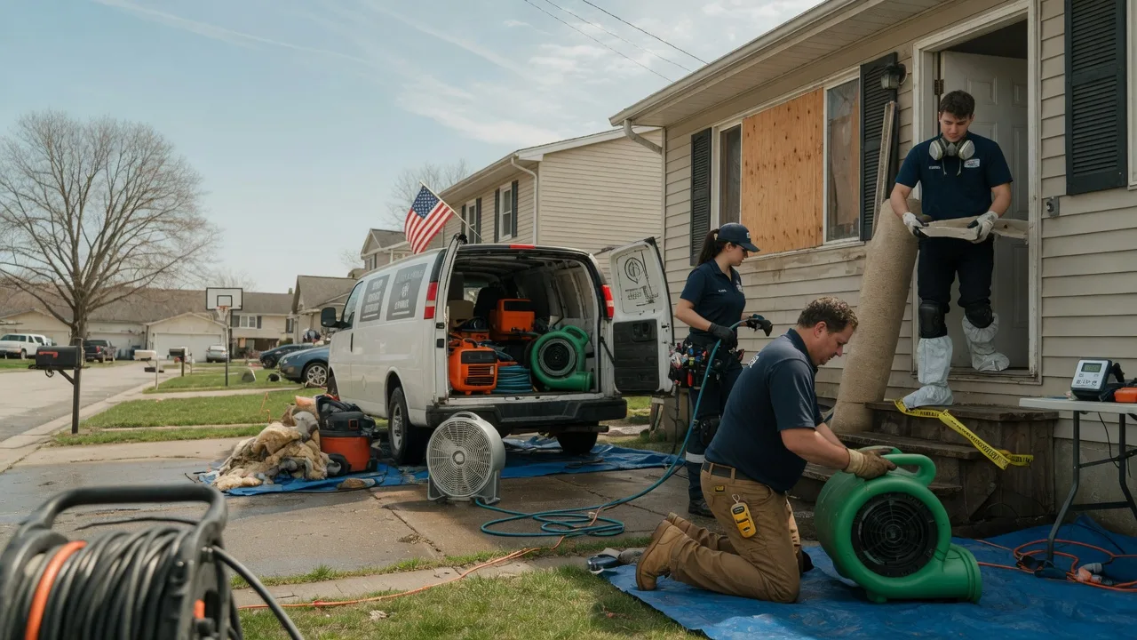 Water Damage Restoration in Rolling Meadows, IL near me